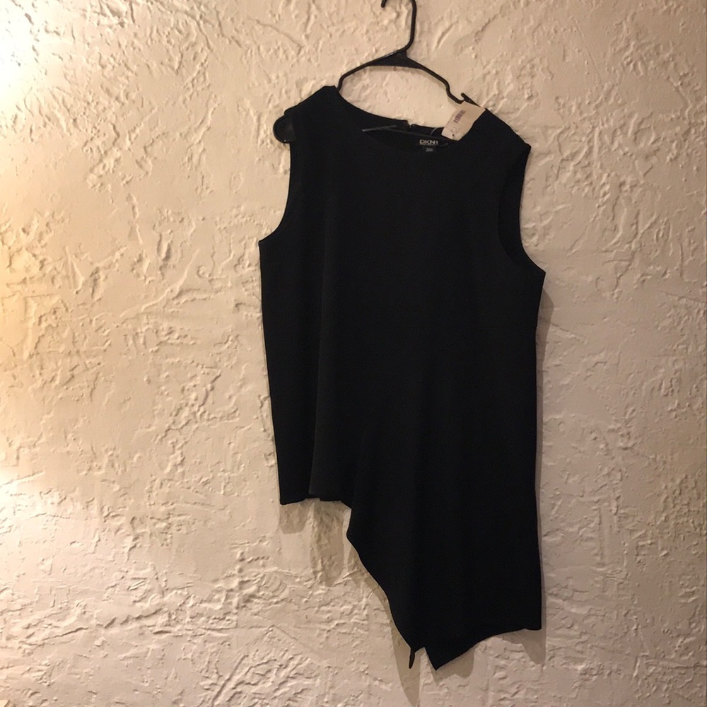 DKNY bi-level dressy tank top.